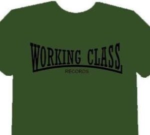 WORKING CLASS verde militar camiseta chica