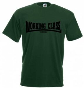 WORKING CLASS verde militar camiseta chico