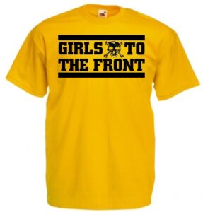 Girls to the front