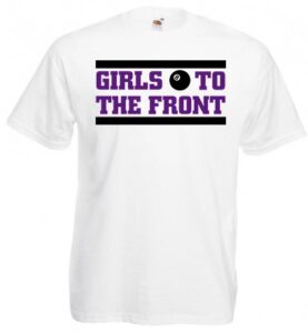 Girls to the front