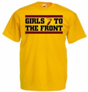 Girls to the front