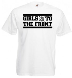 Girls to the front