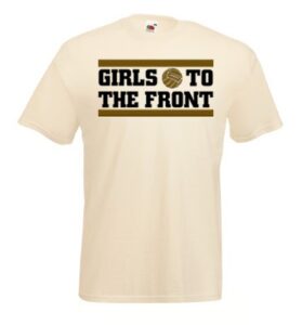Girls to the front
