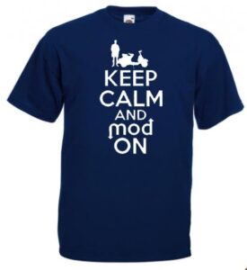 keep calm and mod on