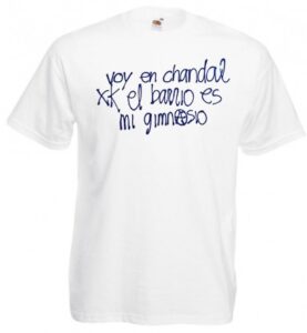 voy en chandal