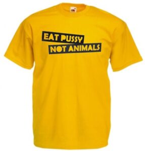 eat pussy not animals