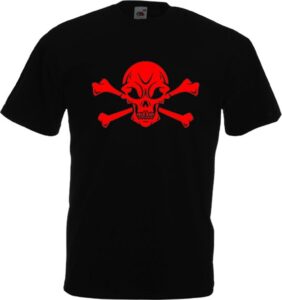 calavera roja