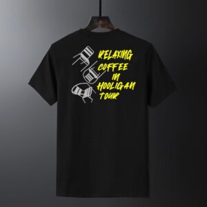 Relaxing coffee in hooligan tour