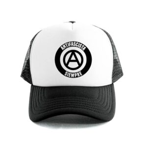 antifascista siempre gorra