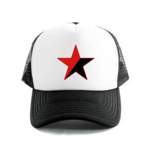 estrella rojinegra mod 30 gorra