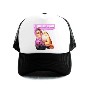 fight like a girl  gorra