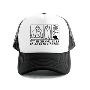 voy en chandal gorra