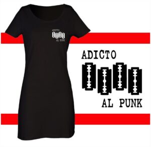 adicto al punk vestido