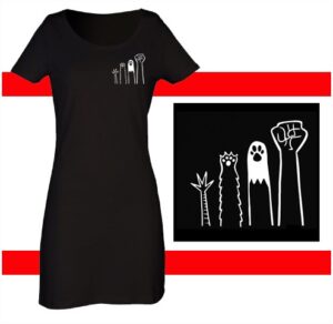animal liberation vestido