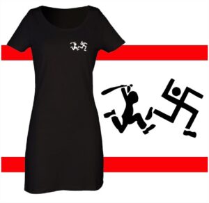 anti nazi vestido