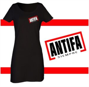 antifa siempre vestido