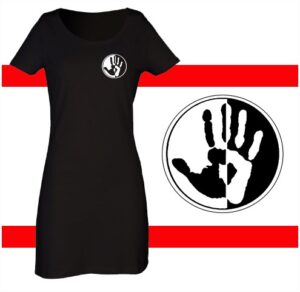 antiracista vestido