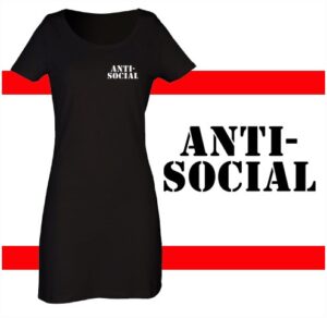 antisocial vestido