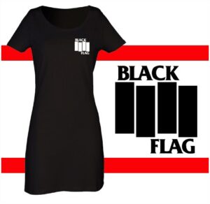 black flag vestido