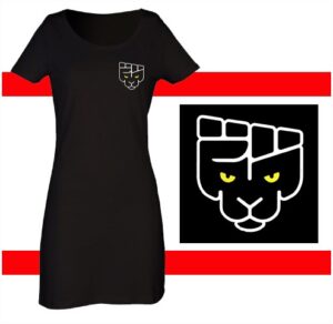 black panther vestido