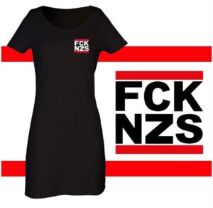 fuck nazis dance vestido