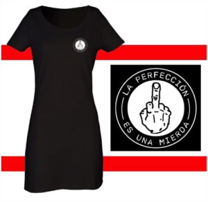 la perfección es una mierda vestido