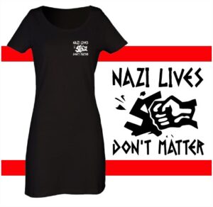 nazis lives dont matter vestido