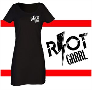 riot grrrl vestido