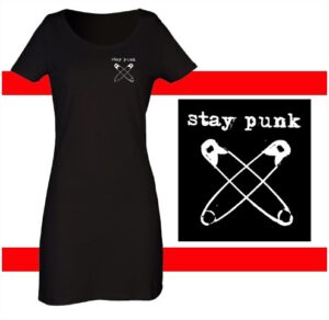 stay punk vestido