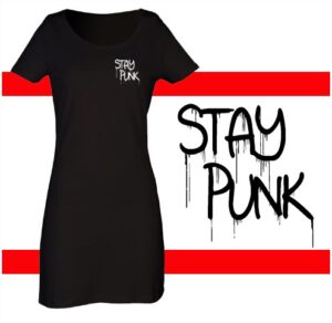 stay punk vestido