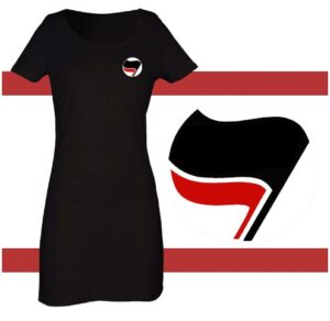 acción antifascista vestido