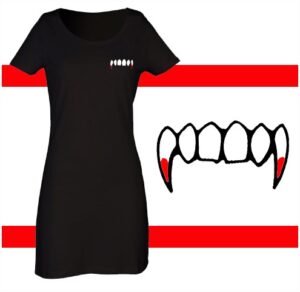 colmillos vestido