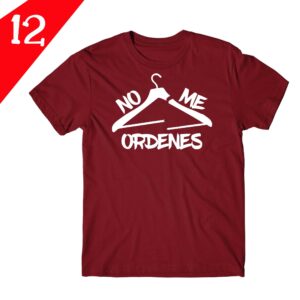 12.- No me ordenes
