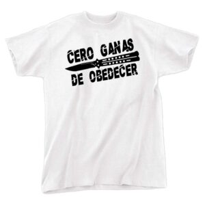 Cero ganas de obedecer