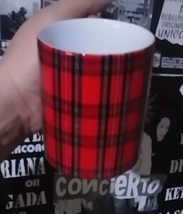 TARTAN taza REBAJADA