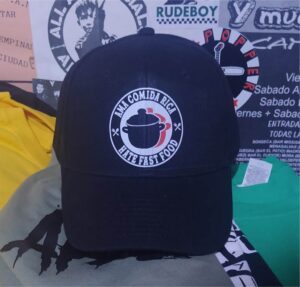 Ama comida rica, hate fast food gorra REBAJADA