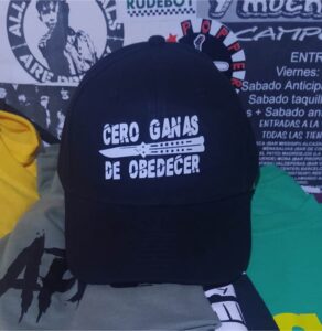 Cero ganas de obedecer gorra