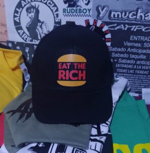 Eat the rich gorra REBAJADA