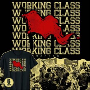 Working class records mod. bandera roja