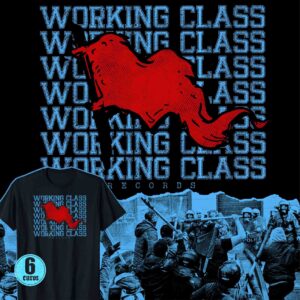 Working class records mod. bandera roja