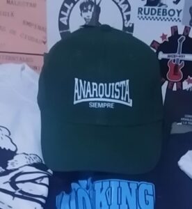 anarquista siempre gorra REBAJADA