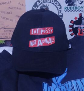 eat pussy not animals gorra REBAJADA