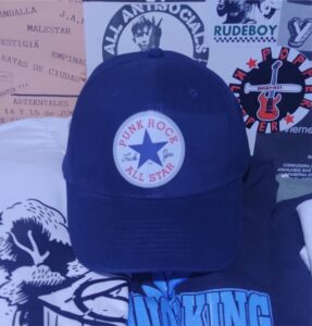 Punk rock all star gorra