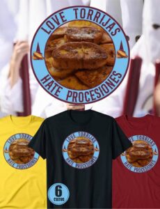 Love torrijas, hate procesiones