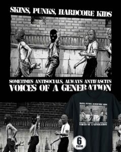 skins, punks, hardcore kids