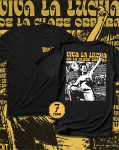 Viva la lucha de la clase obrera