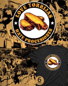 Love torrijas, hate procesiones