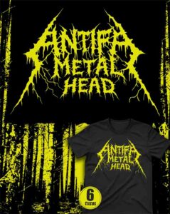 Antifa metal head