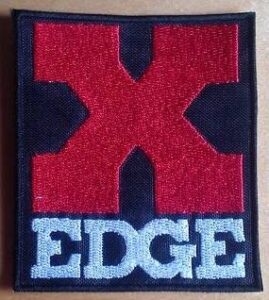 X EDGE parche bordado