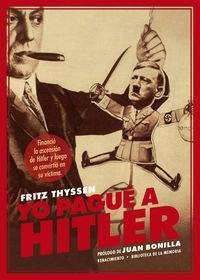YO PAGUE A HITLER libro